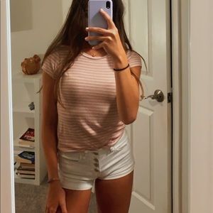 Striped Soft and Sexy American Eagle Top